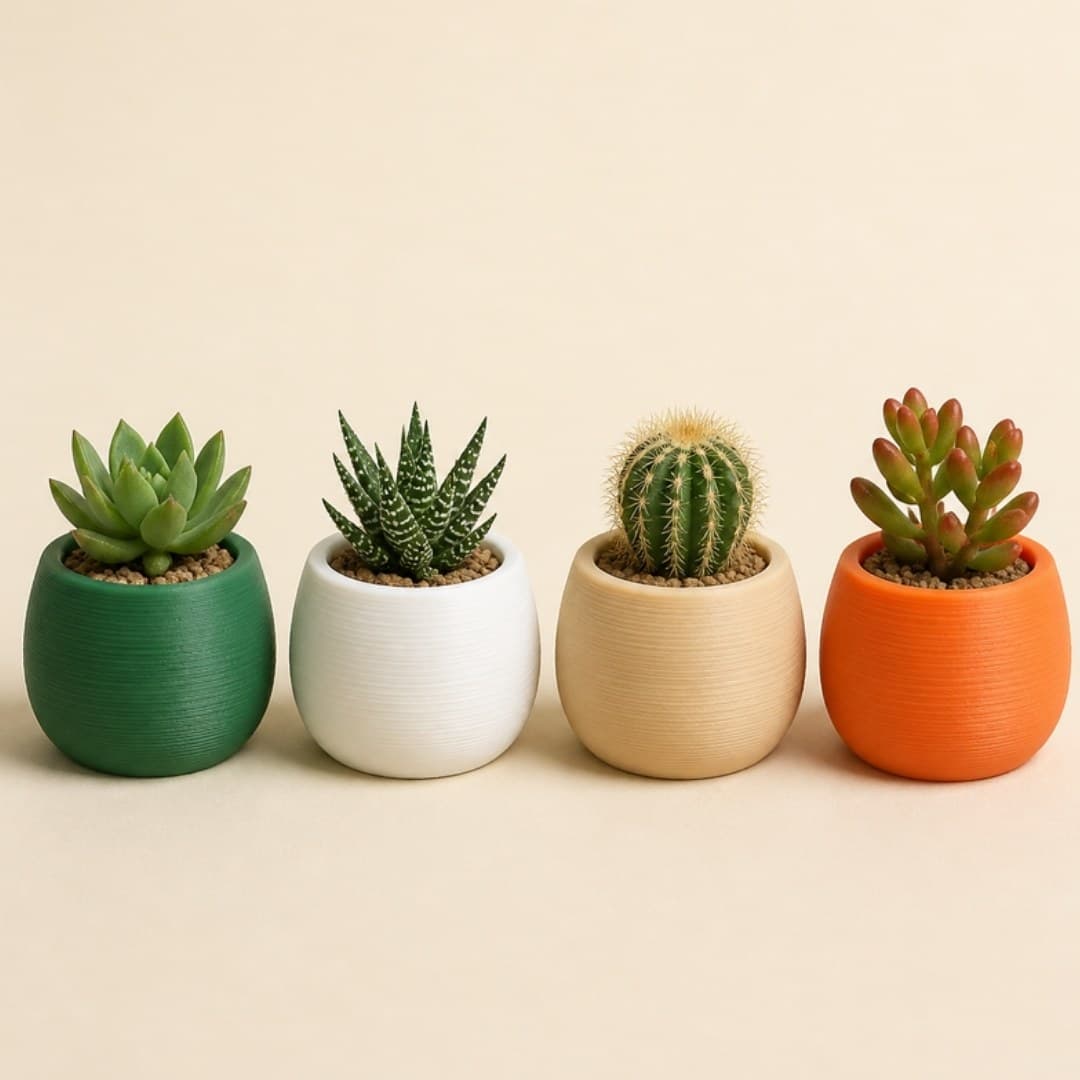 Set Mini Macetas x4